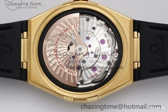 0425 UrbanStyle Constellation Black Ceramic YG VSF 1:1 Best Edition Black Dial on Black Gummy Strap A8900 Super Clone 7764